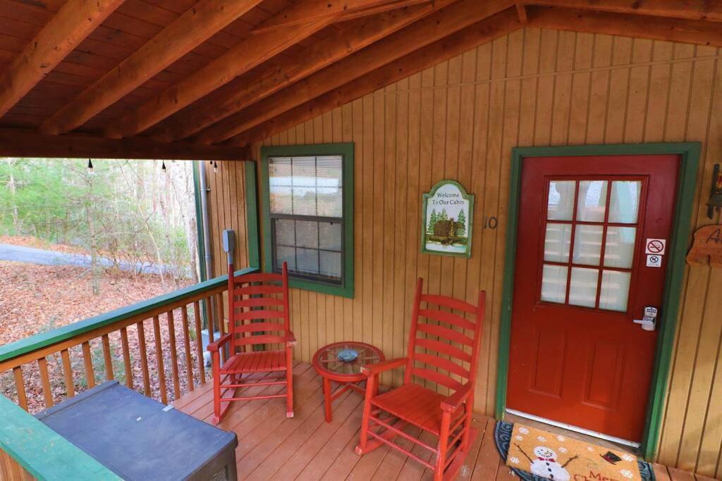 Mountain Cabin 2B Jacuzzi #10 Helen Exterior photo